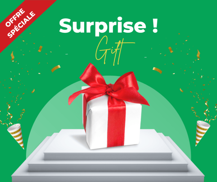 Red Festive Surprise Gift Box - post na Facebooku